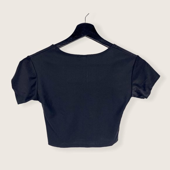 Y2K Crop "Bitch" Top - Picture 2 of 7